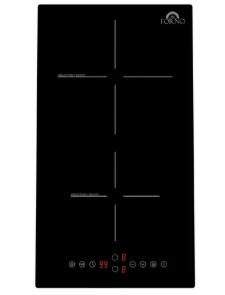 Forno FCTIN058312 Forno Parco 12-Inch Induction Cooktop, 2 Zones, 3,600W Total Power, Touch Control, 9 Power Levels, Booster Function