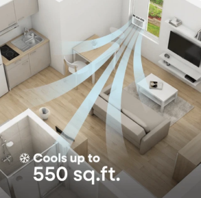 Element Appliance EWR12E Element 12,000 Btu Window Air Conditioner - White (Ewr12E)