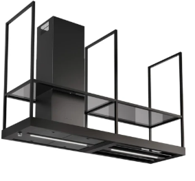 Faber TSHIS70BK600 T-Shelf 70" Matte Black 600 Cfm
